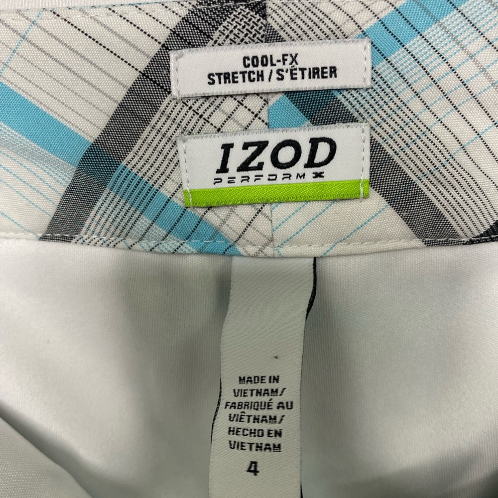 IZOD skirt short plaid ,Size 4 - Picture 5 of 7